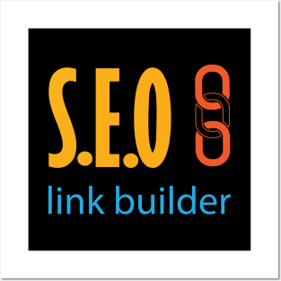 internet, blogger, SEO, link building Posters and Art